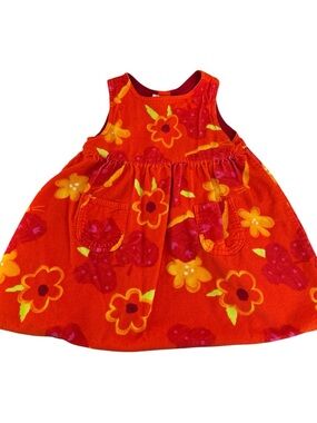Girls Marèse 2T Corduroy Floral Dress